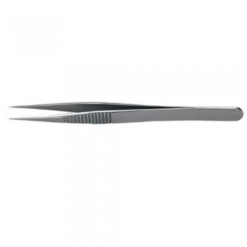 Jewelers Forcep 3 # Straight,0.08 x 0.04mm tips, 12cm
